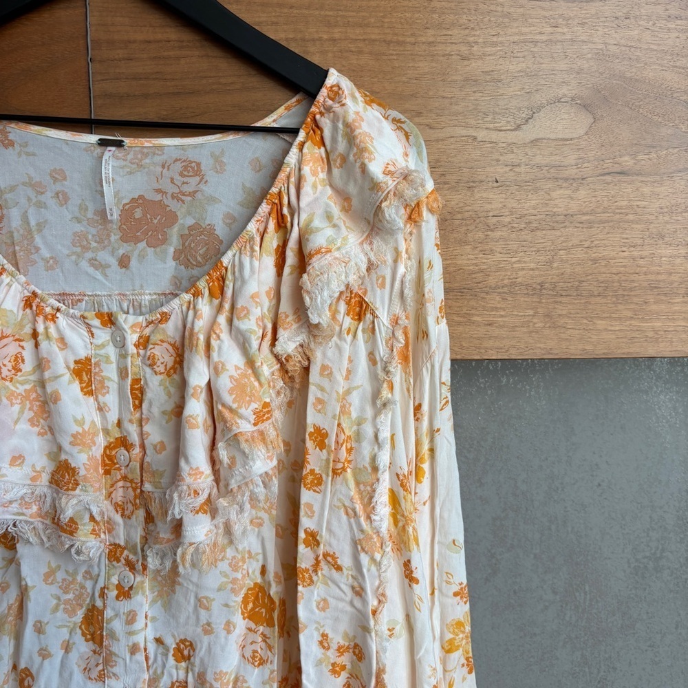 Free People Loretta Printed Tunic Top, Size M - Picture 9 of 15
